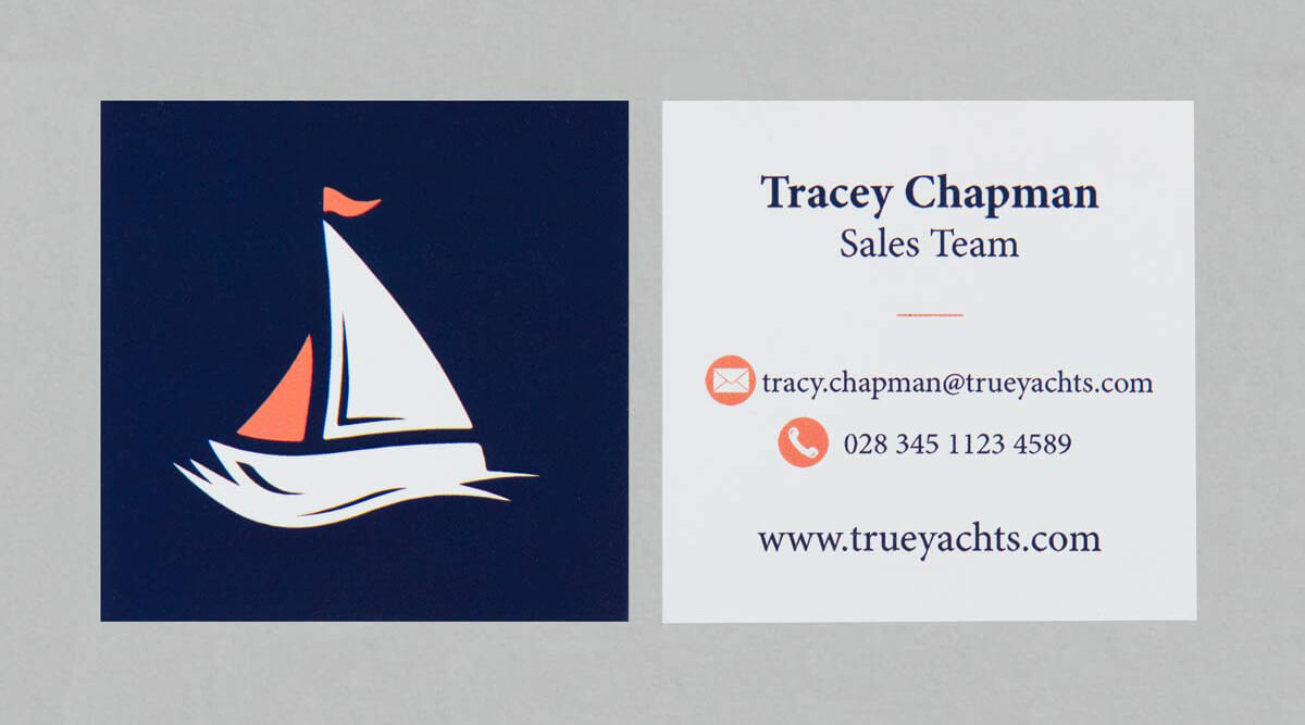 Single-Sided Business Cards
